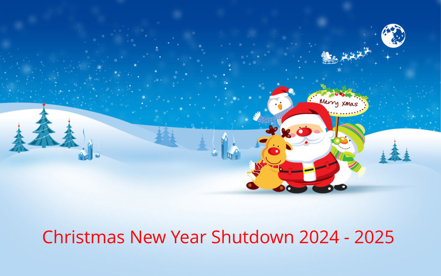 details Christmas Shutdown 2024-2025