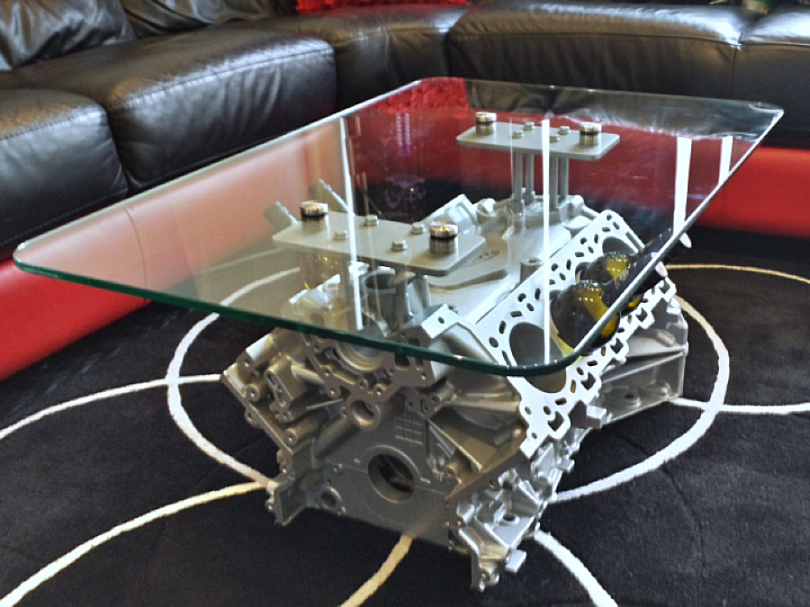 Jaguar V8 Coffee Table