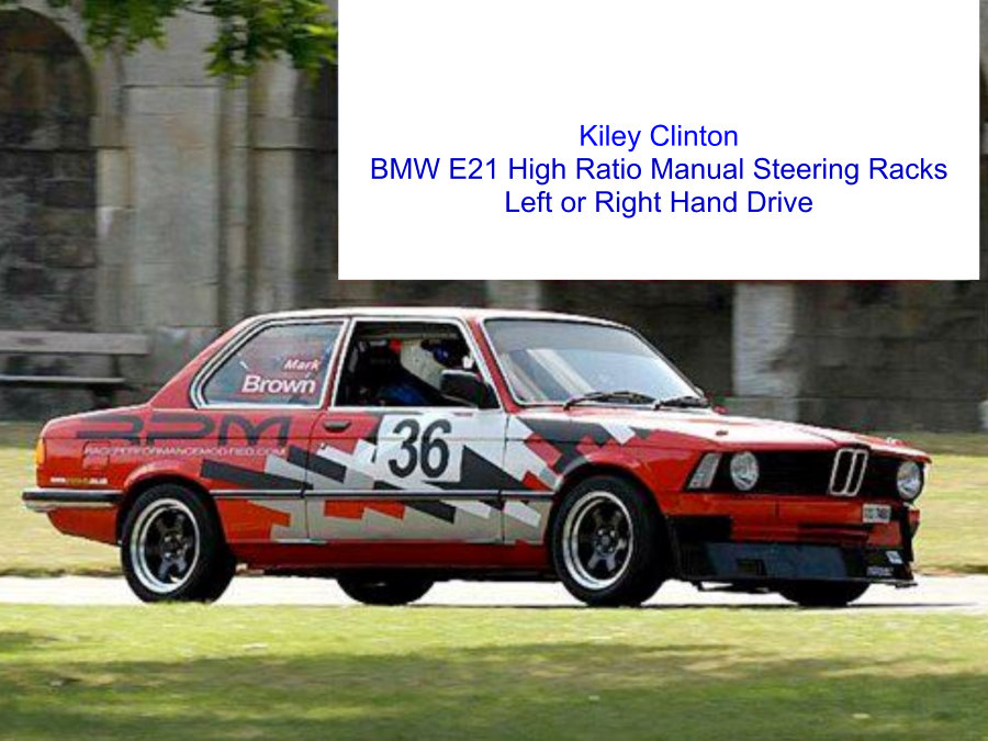BMW E21 High Ratio Steering Racks